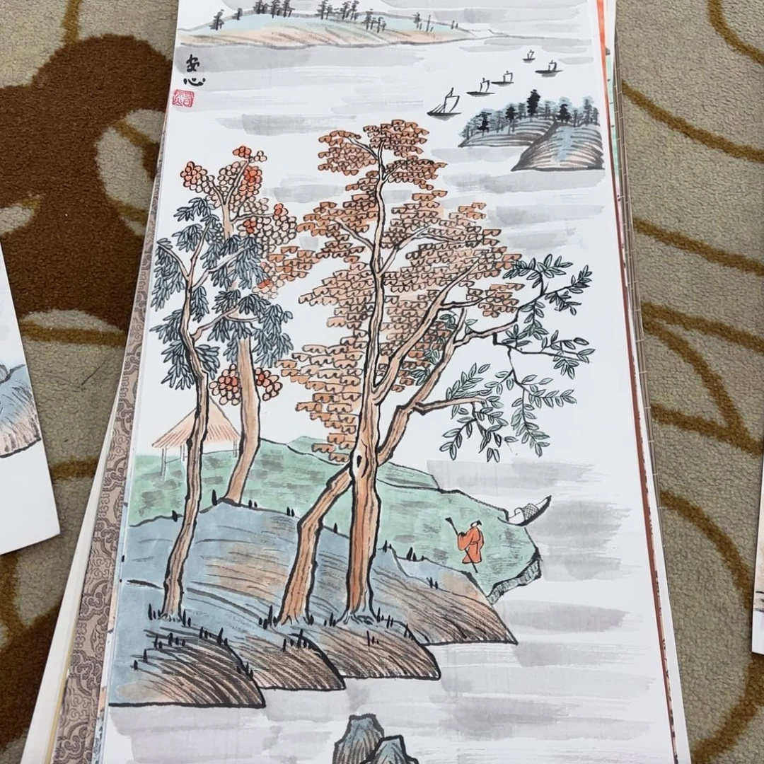 国画33-66卡纸作品艺