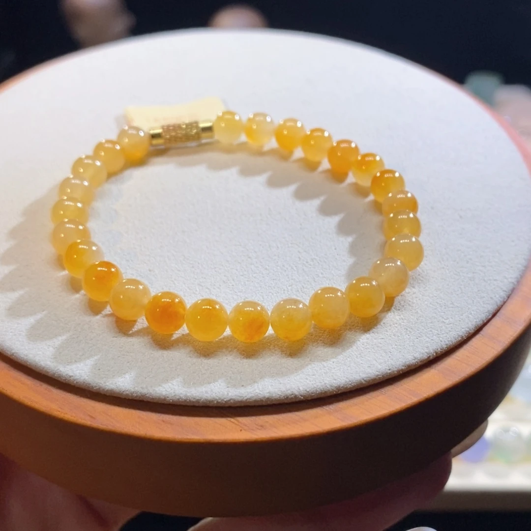 翡翠未镶嵌吊坠(不含链)翡翠冰黄翡手串卡5+