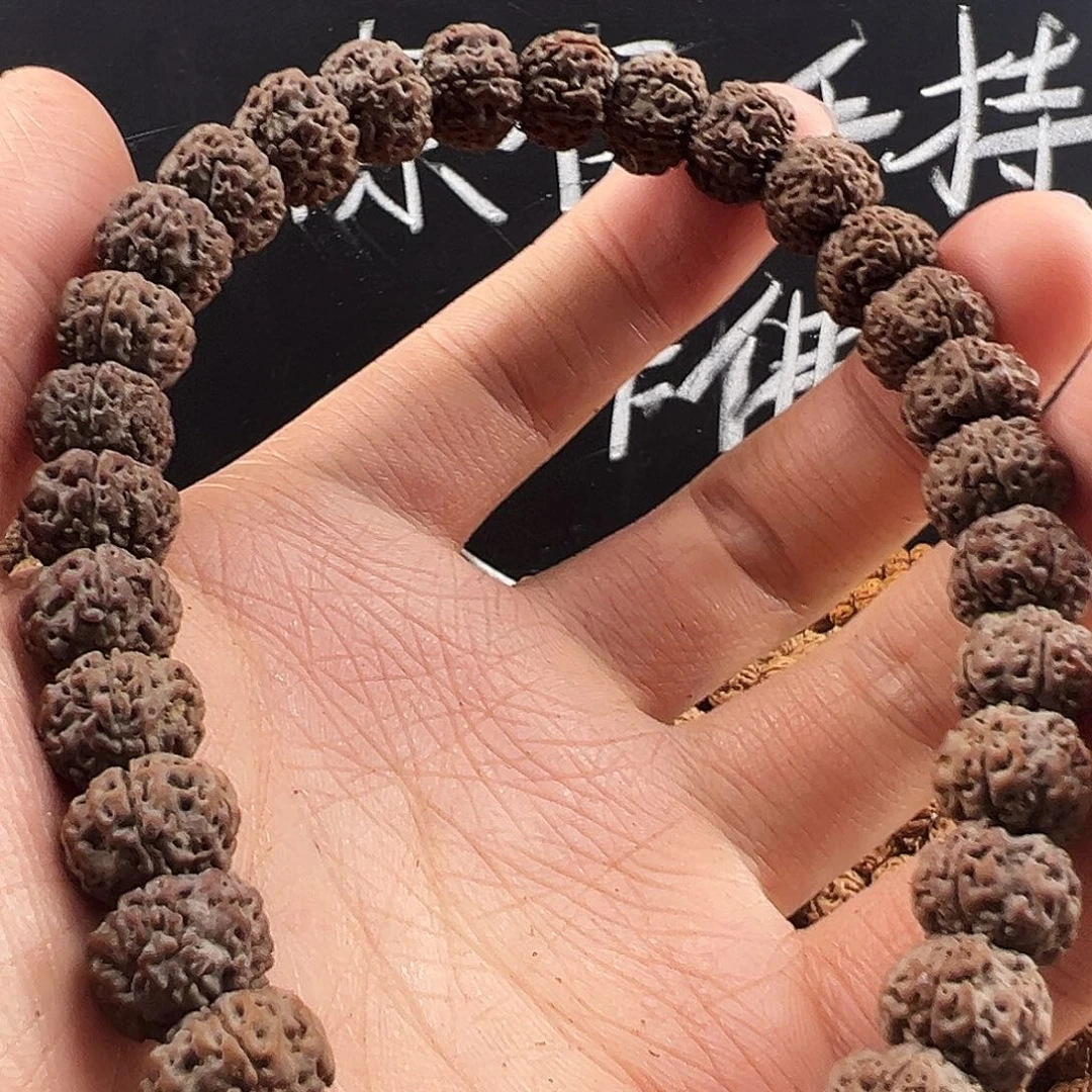 孤***安吊坠金刚菩提平细精挑手持11
