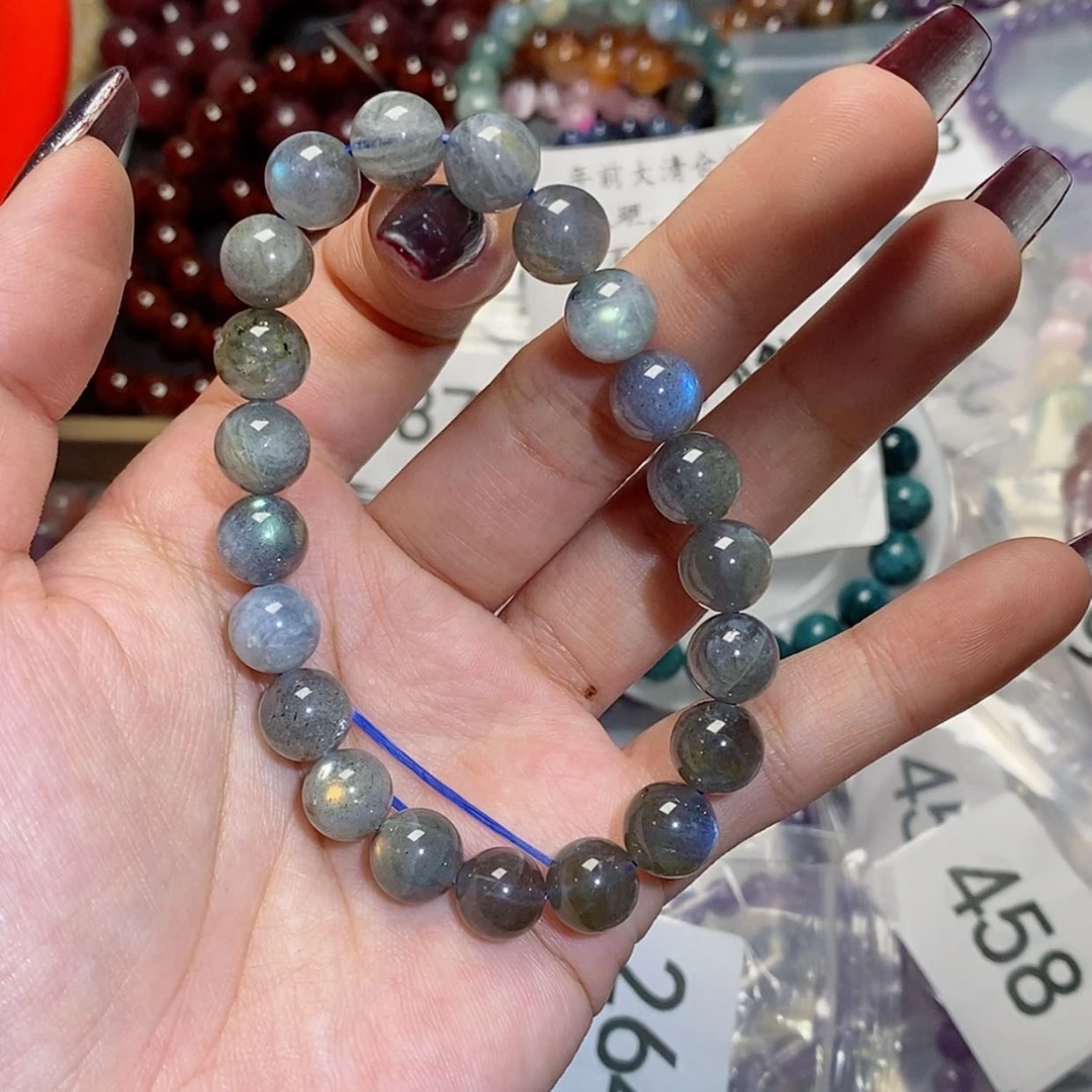 【闪购商品】水晶手串未镶嵌灰月光459