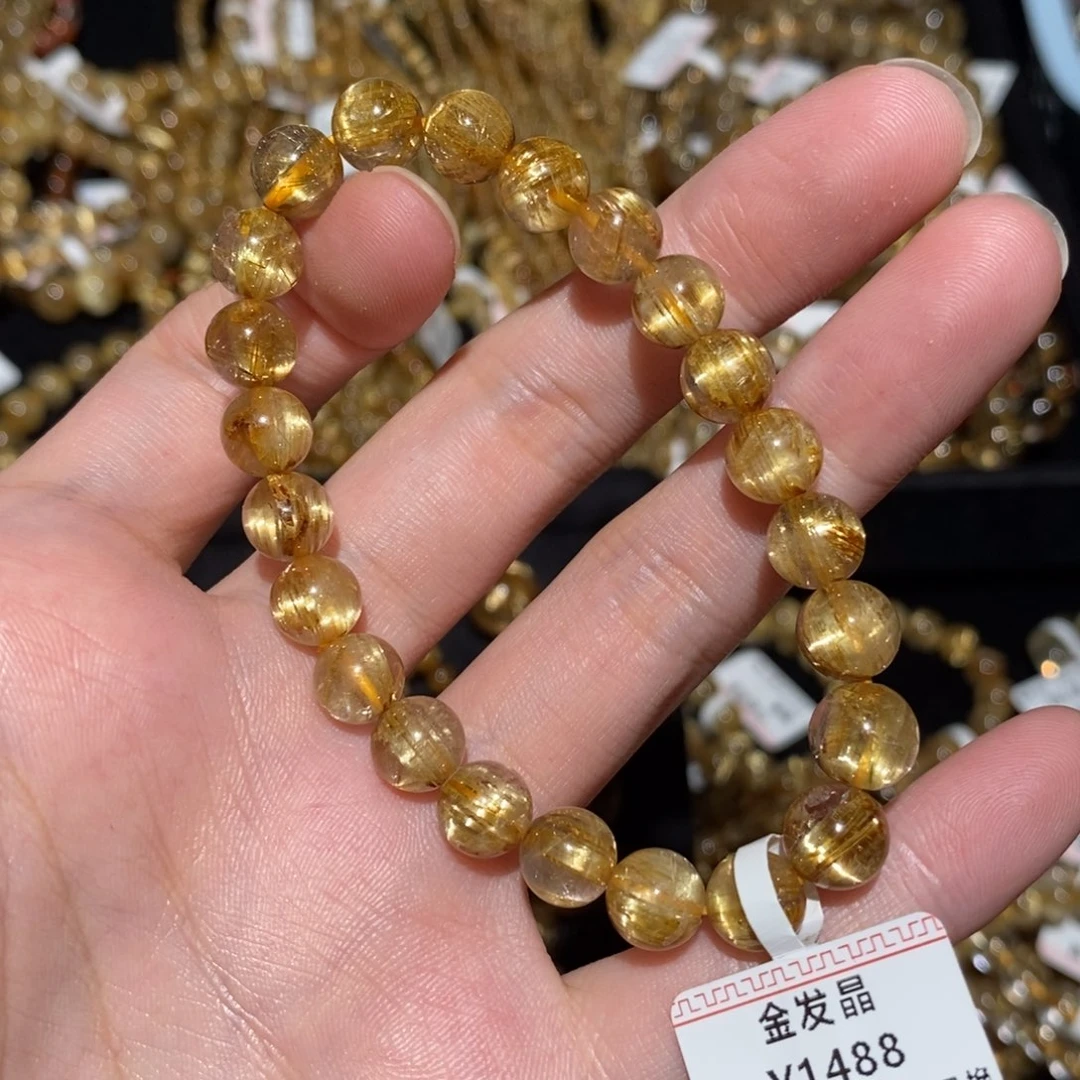 未镶嵌手串水晶手串