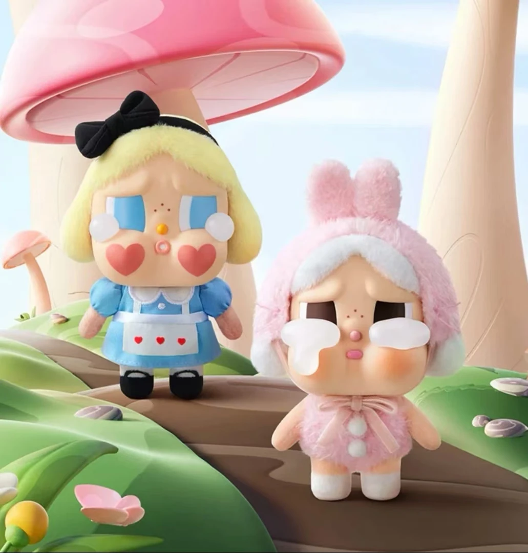 K Q宝潮玩[踩尾巴后一】欧哭娃眼泪工厂搪胶毛绒系列盲盒