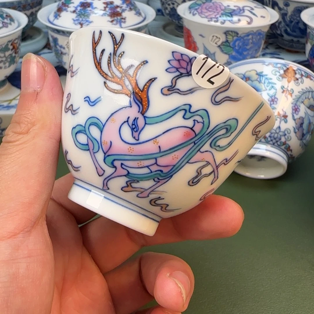 景德镇手工手绘茶具172