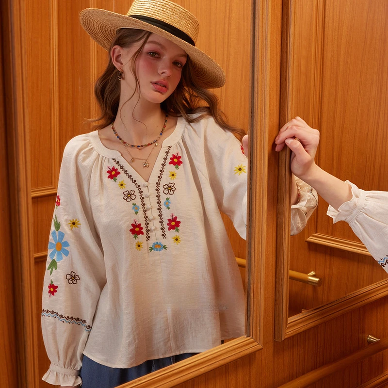 拉夏贝尔短袖衬衫女款爆款2025网红洋气女炸街纯欲慵懒风衣服女装