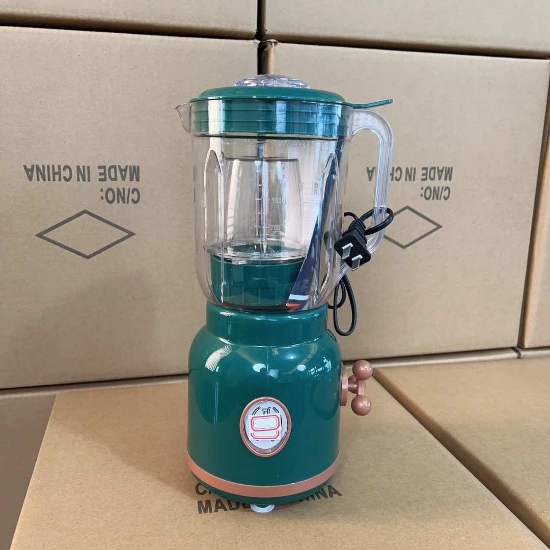 多功能料理机家用搅拌机绿色绿色清洗大容量全自动小型降噪低音