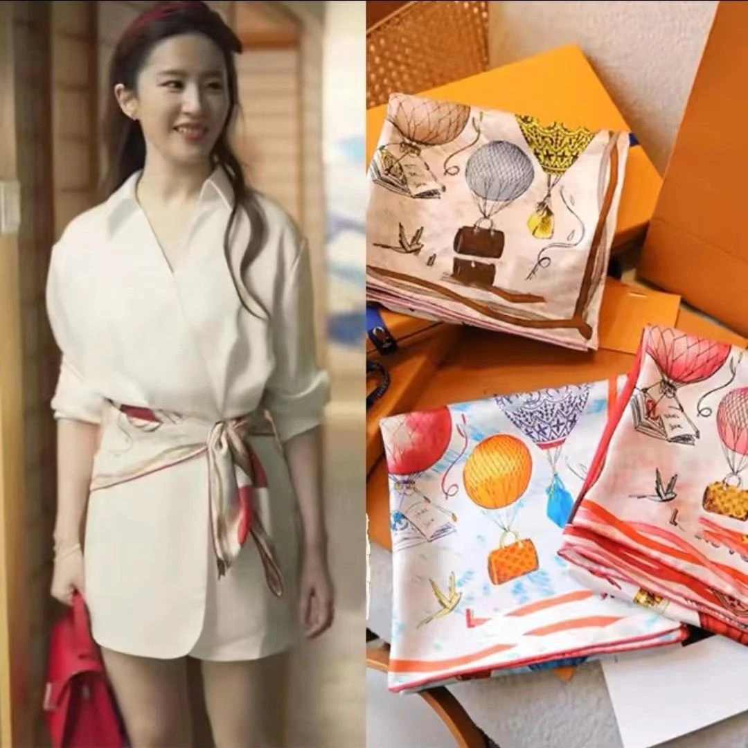 刘亦菲同款   1016【100%桑蚕丝】90cm高版本1V1