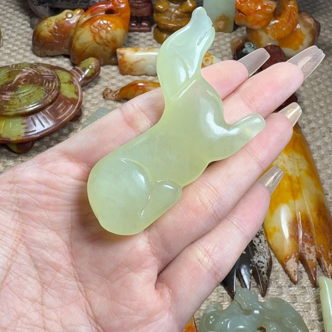 白玉菩提吊坠挂件
