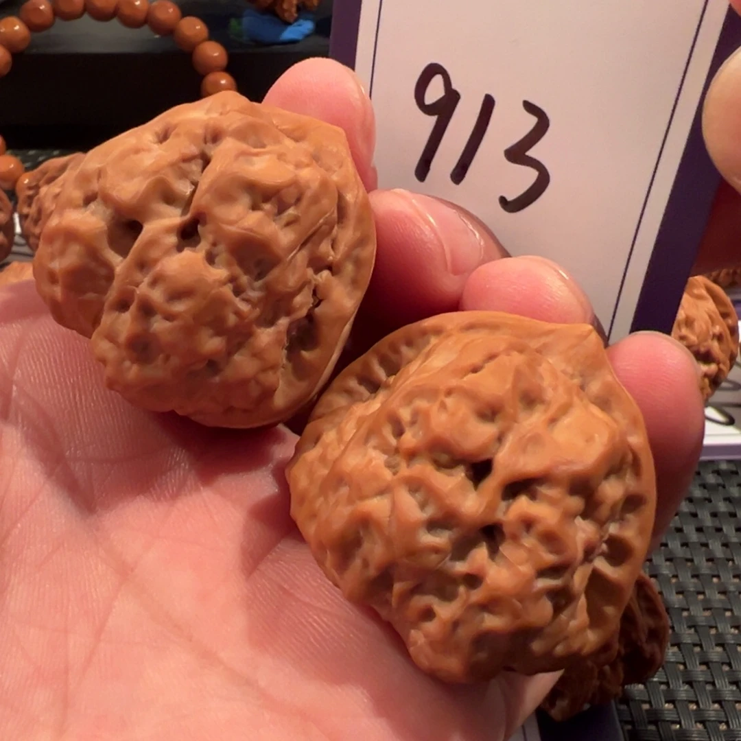 文玩核桃把件全品三角蛙37尺寸913号