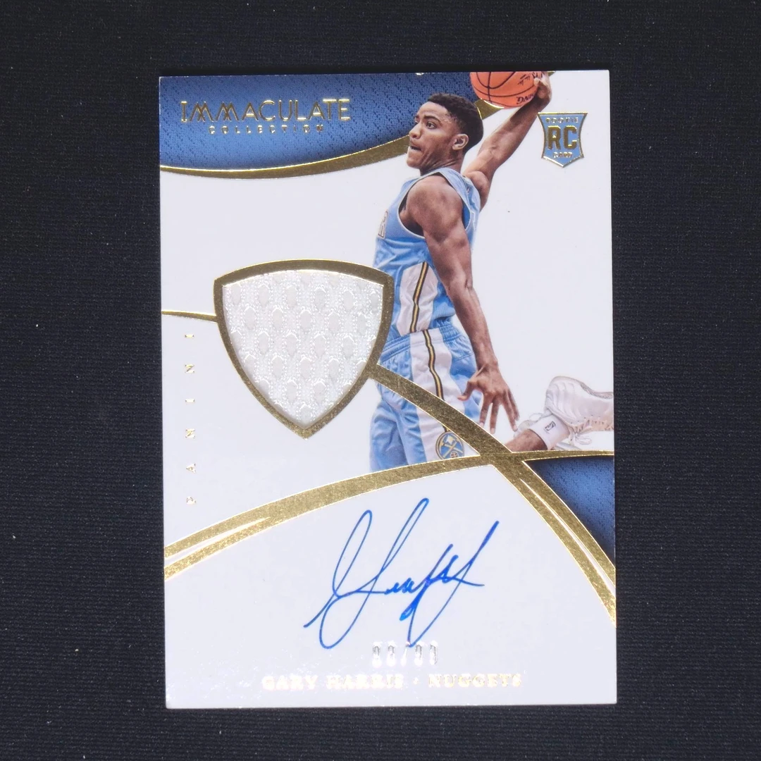 加里·哈里斯 Immaculate 帕尼尼NBA国宝手提球星卡