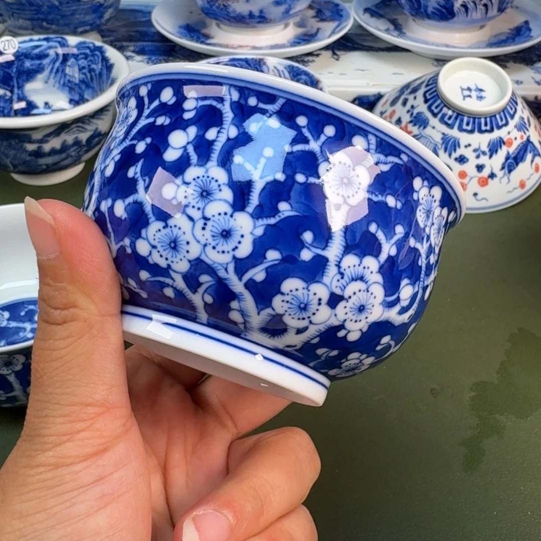 景德镇纯手绘茶具圆圆211