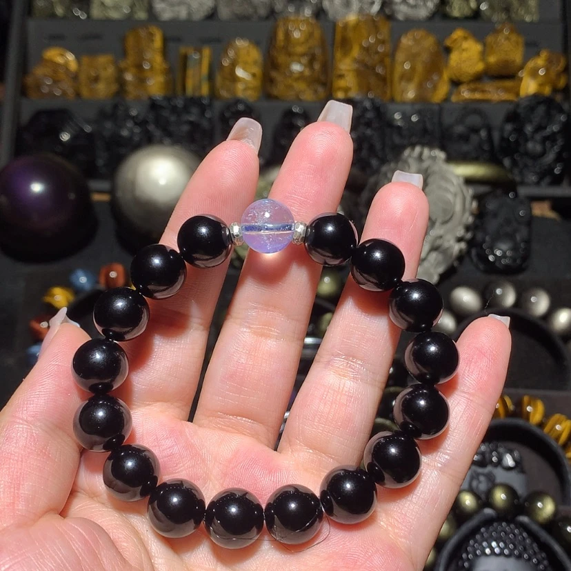 【闪购商品】黑曜岩珠宝奇石未镶嵌苏*北