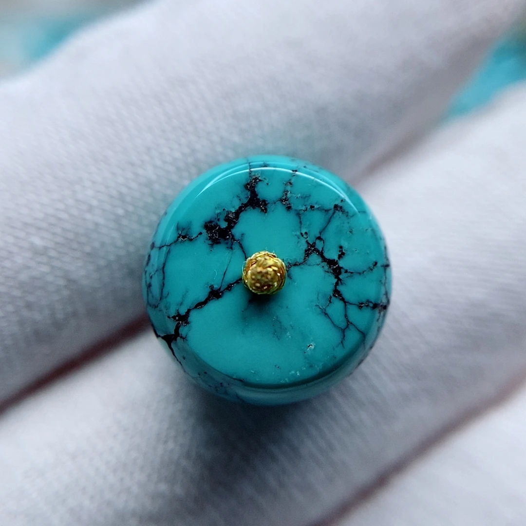 绿松石老型单珠14未镶嵌