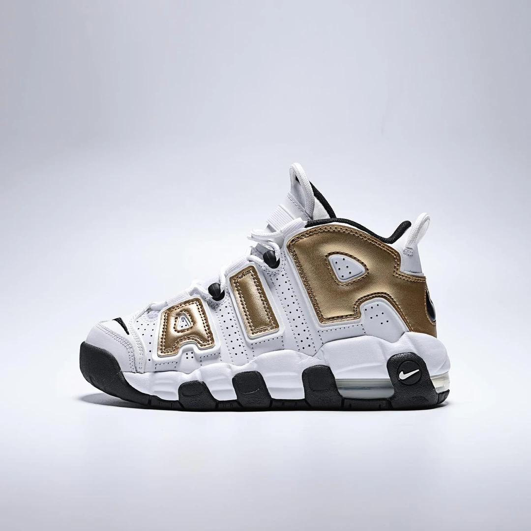 耐克女鞋｜AIR MORE UPTEMPO (GS)缓震耐磨运动休闲鞋IO7601-171