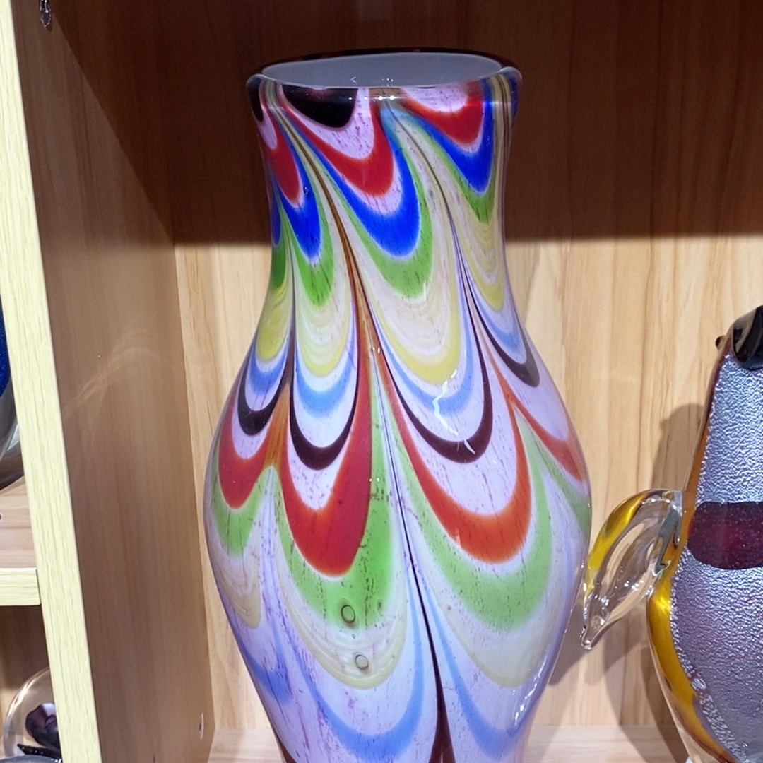 花***朝琉璃精品全品花瓶