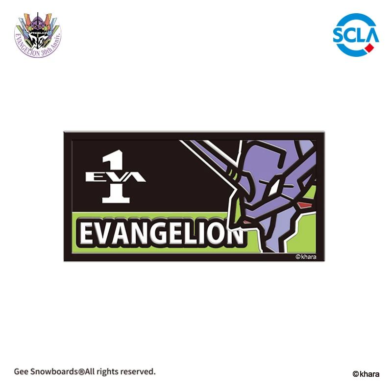 EVA X Gee snowboards联名新世纪福音战士单板防滑贴滑雪板防滑垫