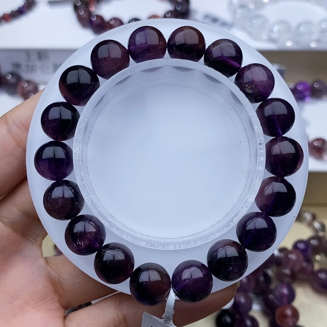 未镶嵌手链水晶紫超七10+