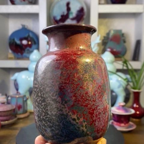 瓷片禹州神后钧瓷原产地~