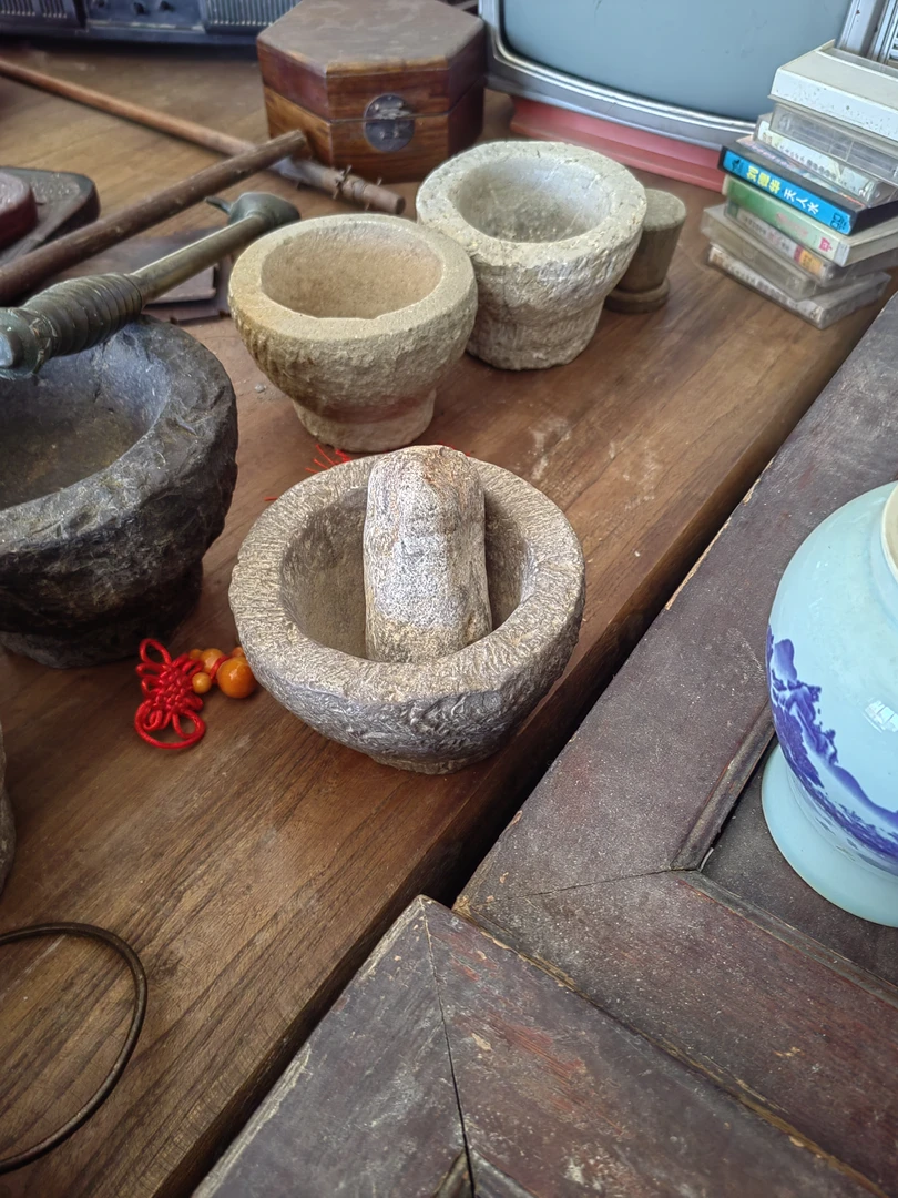 老石臼一物一拍尺寸15公分左右