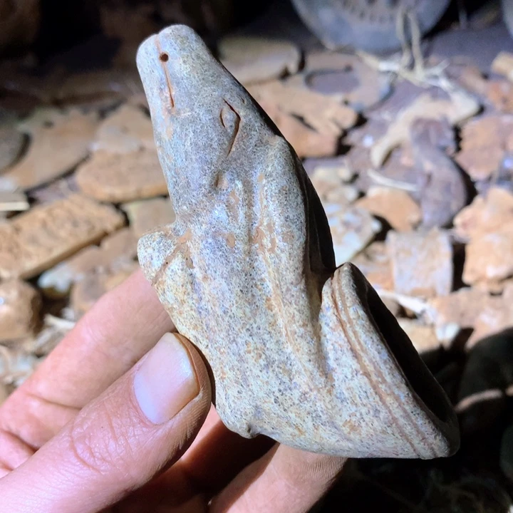 我***你和田玉未镶嵌挂件