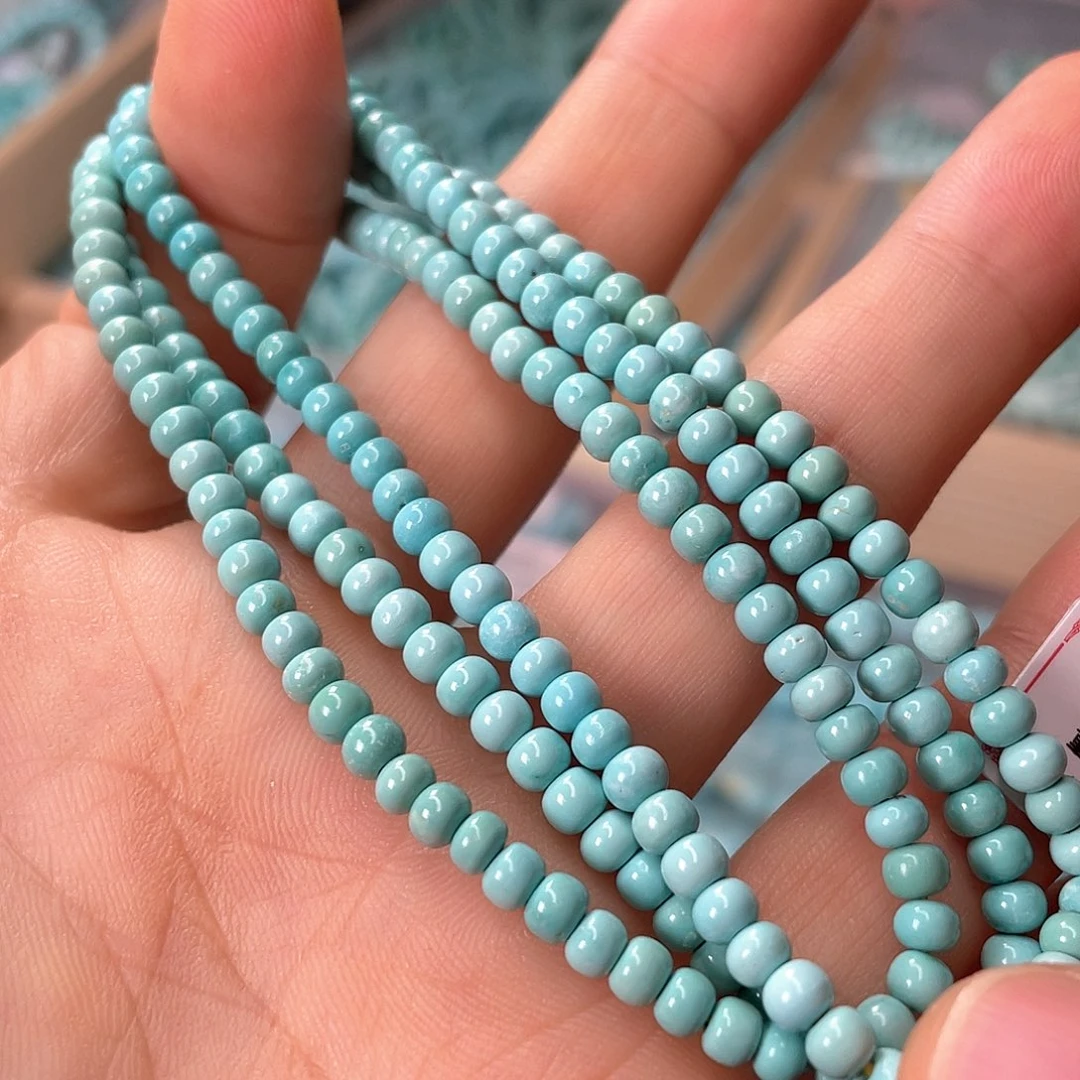 绿松石未镶嵌颈饰