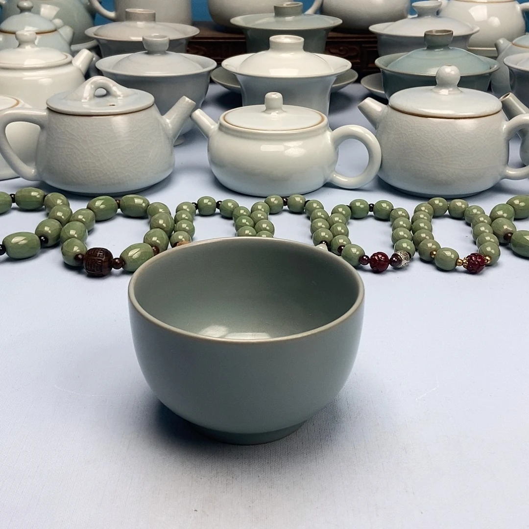 杯仿古釉罗汗杯原矿原釉原产地