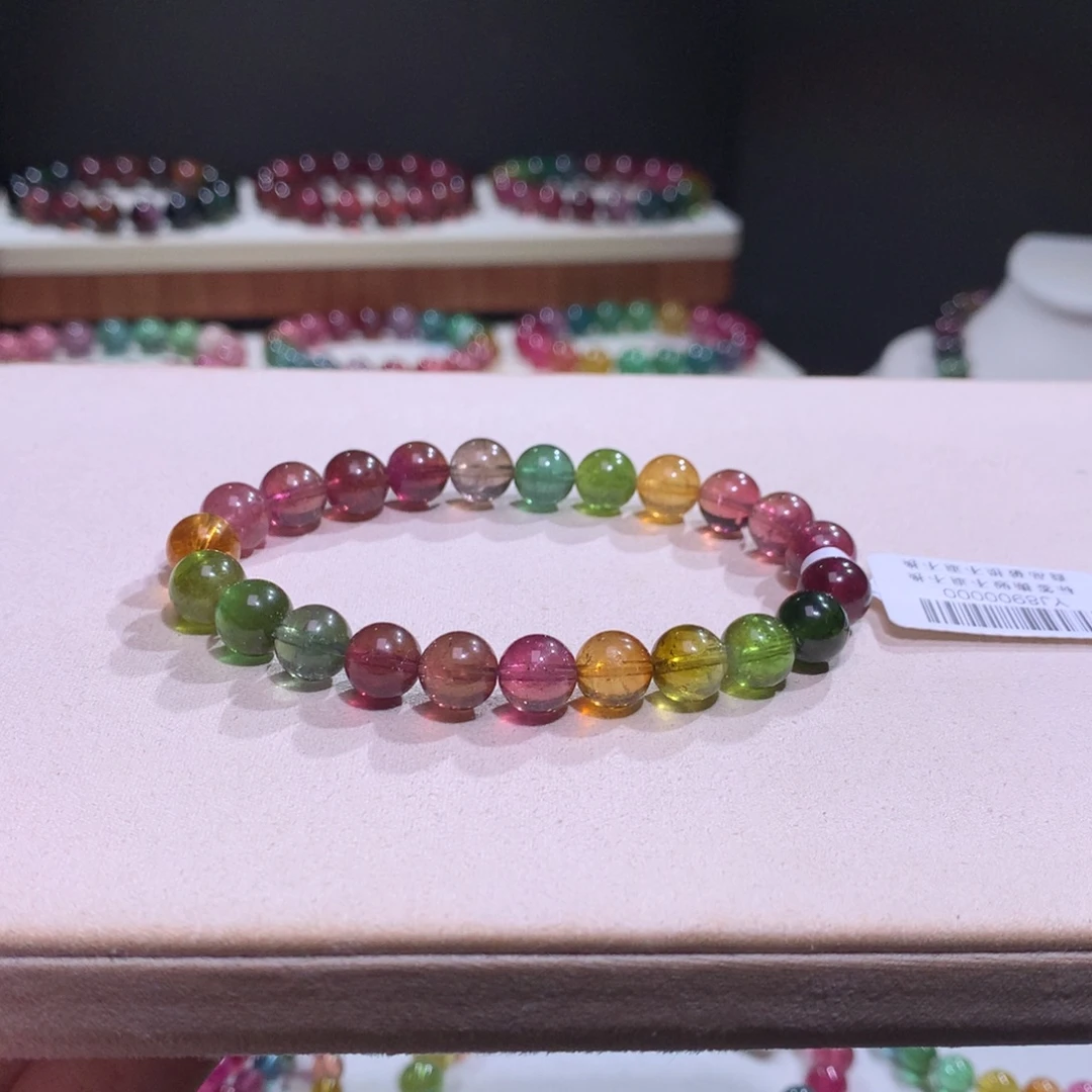 未镶嵌手链碧玺碧玺