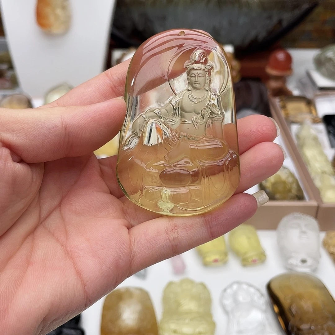 未镶嵌颈饰水晶定制
