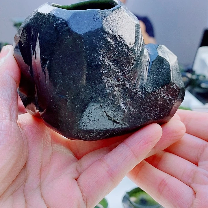 和田玉（青玉）未镶嵌把件