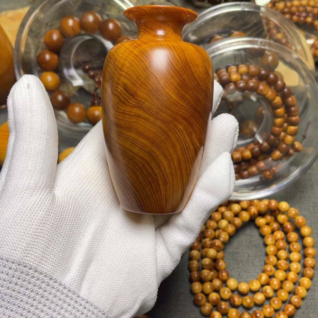 韵***柏木（崖柏）闪电花瓶