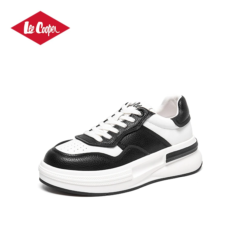 LEE COOPER新款时尚百搭春季潮流女鞋潮鞋厚底低帮鞋子韩版透气