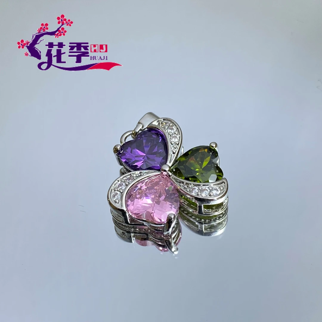 【花季】 原创金丝雀黄炫彩强荧光吊坠M292