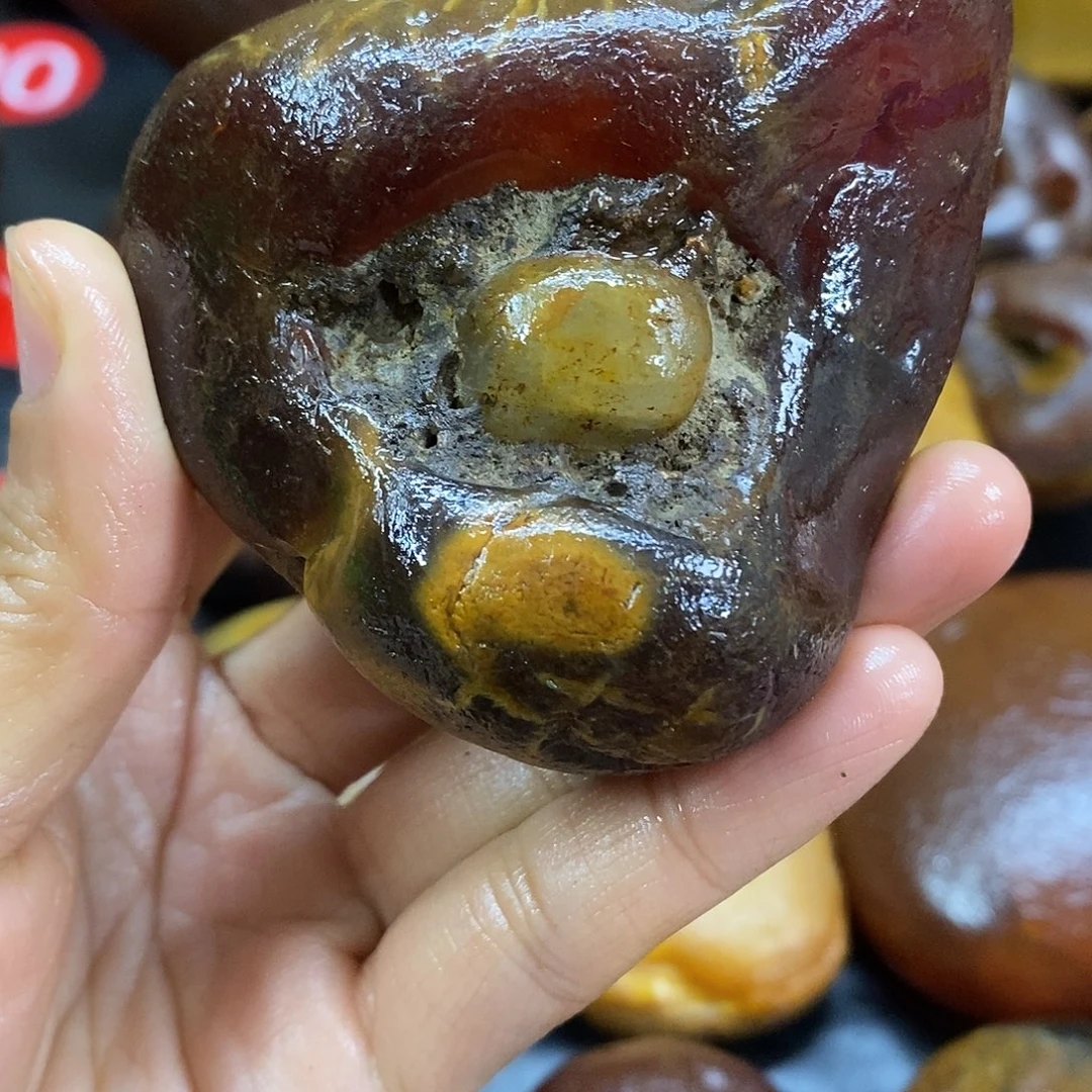 玛瑙/玉髓未镶嵌手把件