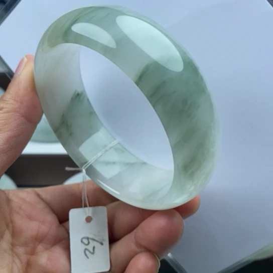 石英质玉（金丝玉）未镶嵌手镯