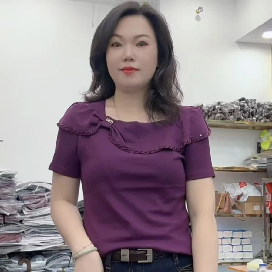 【芬芬家】新款时尚气质修身显瘦上衣1803