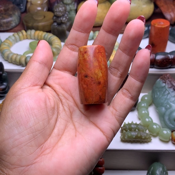 手链未镶嵌岫岩河磨玉（透闪石质玉）