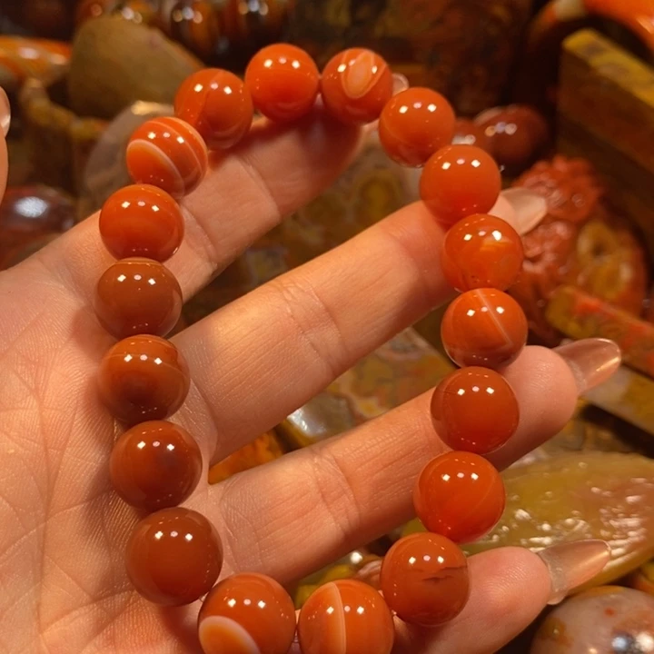 玛瑙/玉髓手链未镶嵌用****1