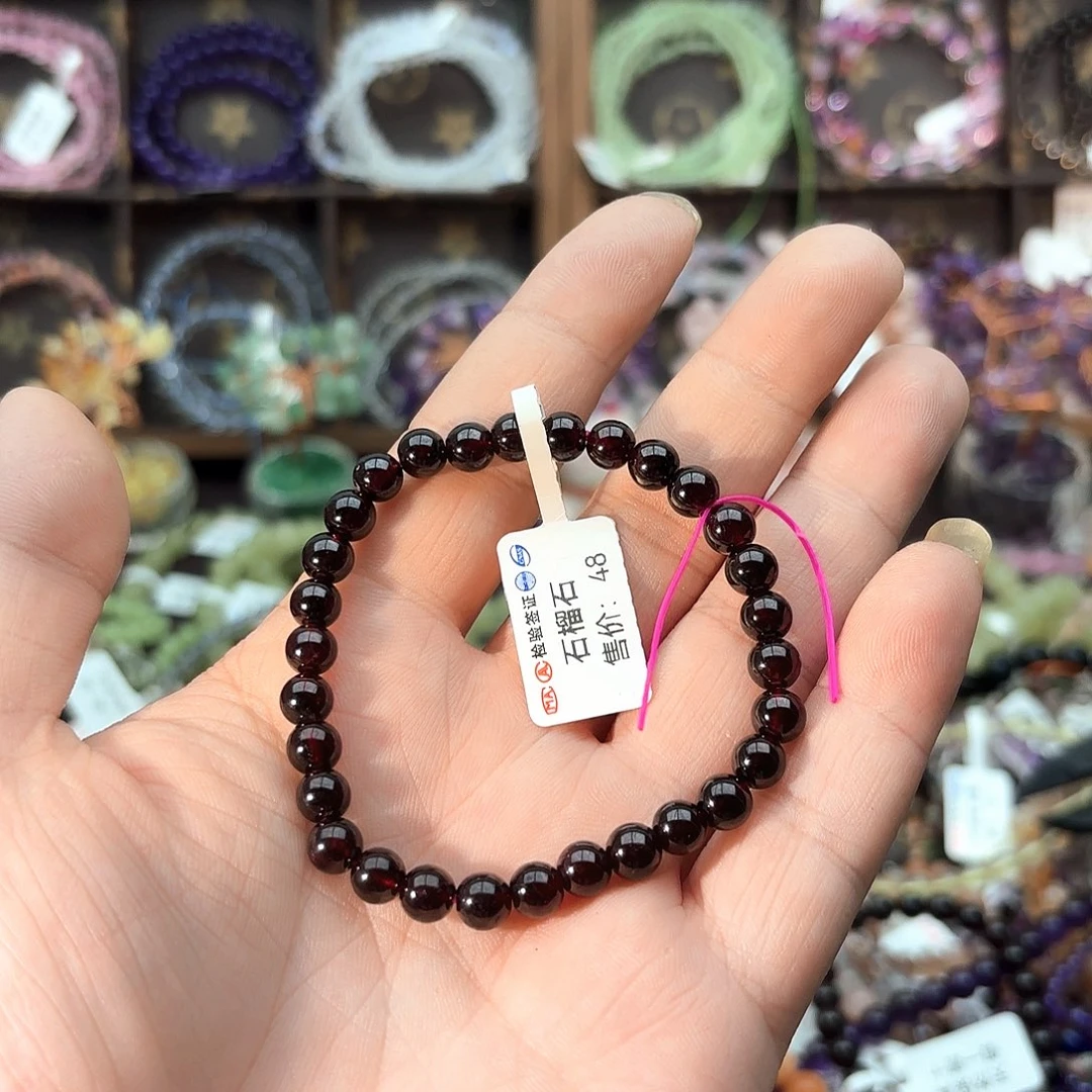 水晶手链未镶嵌搞*赢紫牙乌