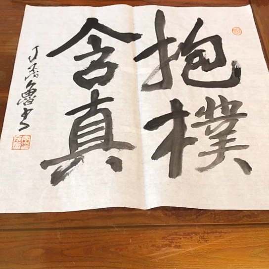 书法丁茂鲁1.5平尺作品