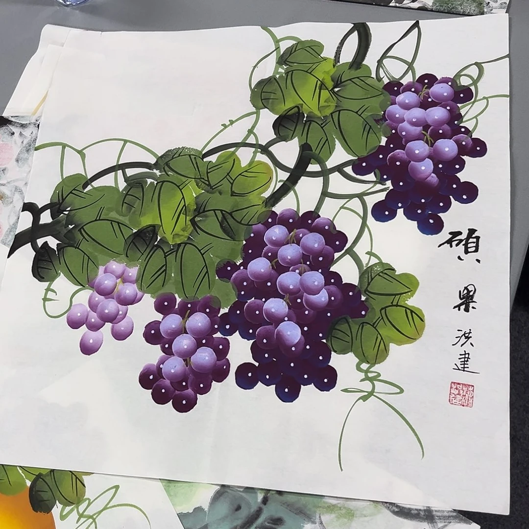 国画国画老师作品