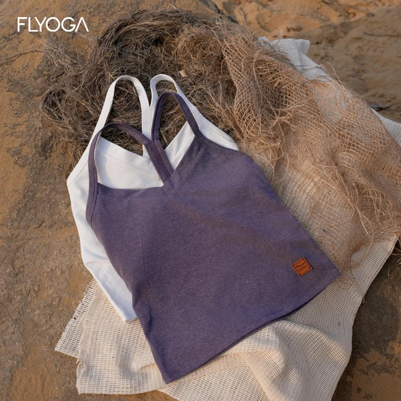 FLYOGA 飞蓝云麻系列汉麻背心61205