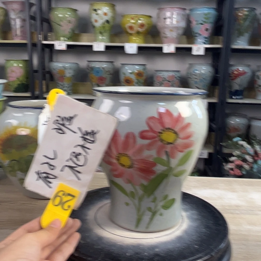 罐1tc景德镇陶瓷花盆