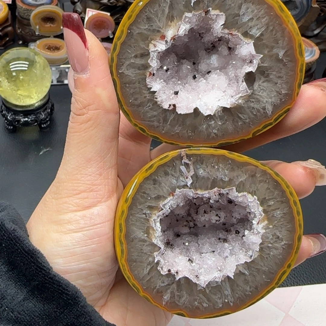 玛瑙/玉髓未镶嵌摆件