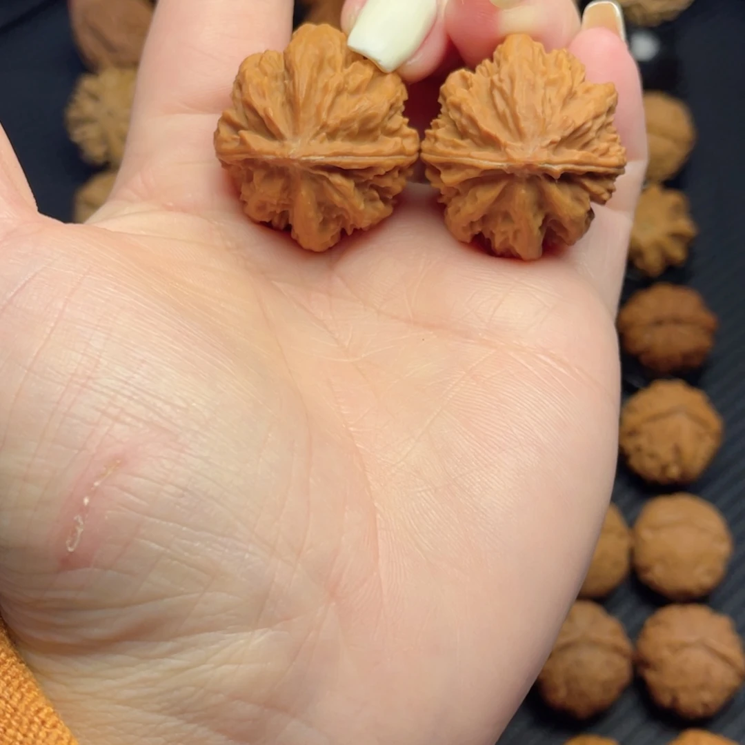 把件文玩核桃米字八棱