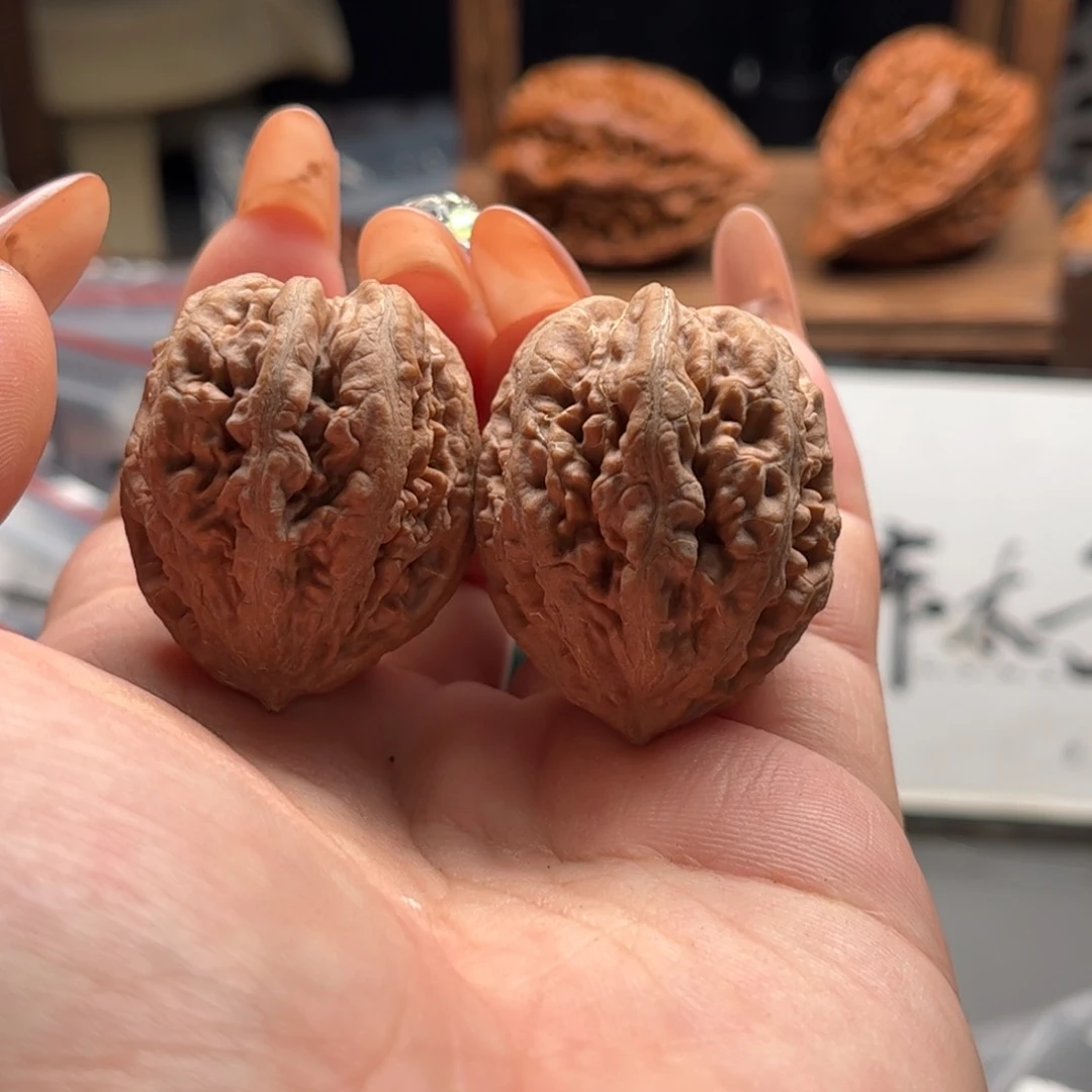 文玩核桃把件关东木子家楸大胖8