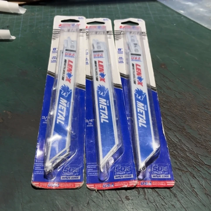 飞***美美国狼牌马刀锯条三盒