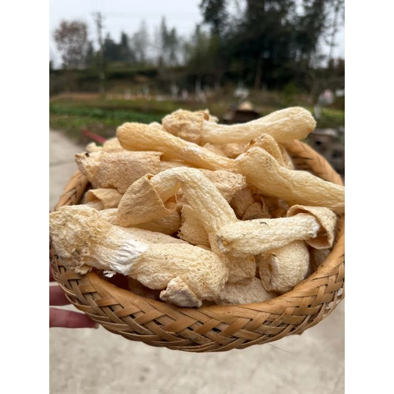 【干竹荪】湖北恩施高山农户自制竹荪