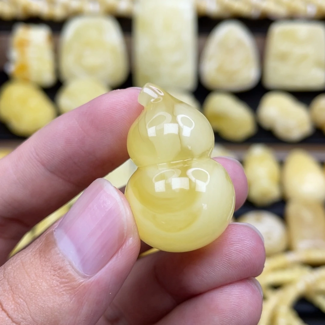 裸石琥珀未镶嵌琥珀蜜蜡