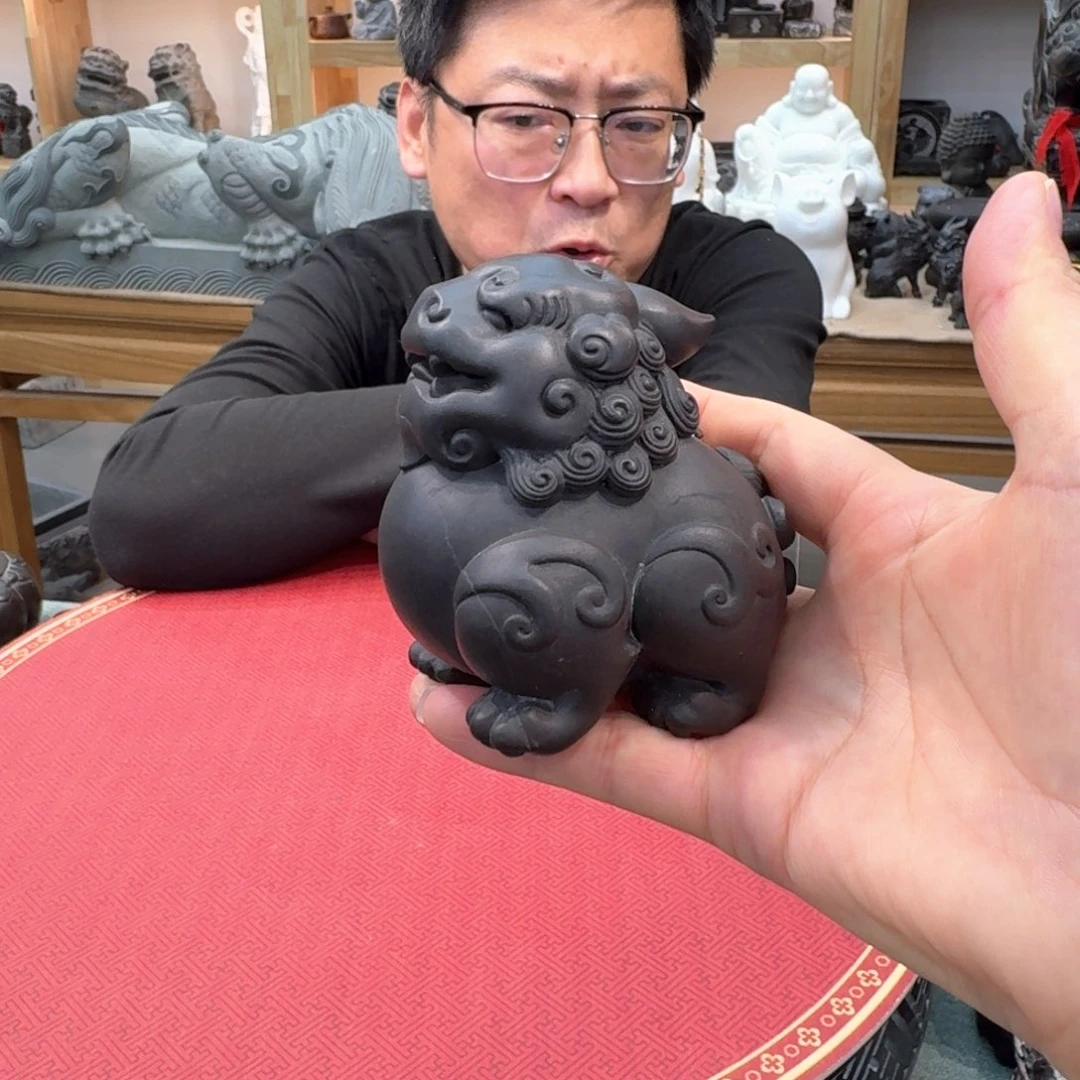 西安石晋錾石雕手工雕刻摆件