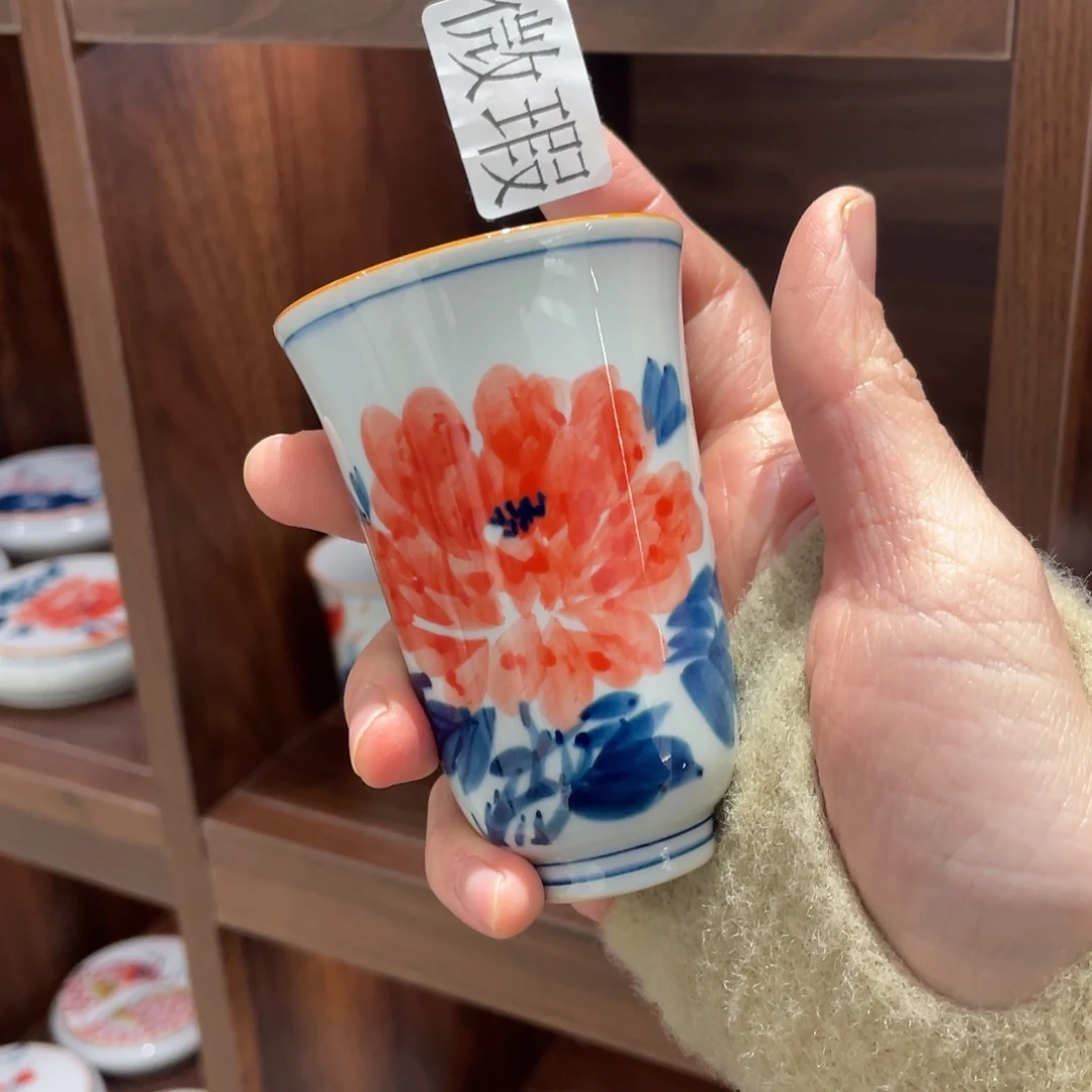 微瑕釉下彩纯手绘