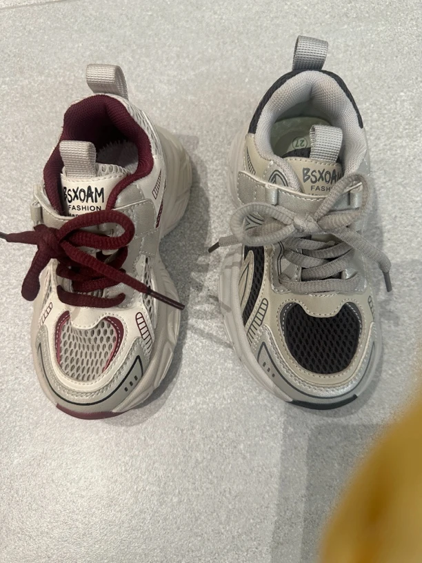 板鞋网面运动鞋男童女童鞋透气休闲儿童